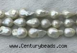 FWP365 15 inches 20mm - 22mm baroque freshwater nucleated pearl beads