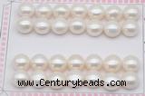 FWP467 half-drilled 11.5-12mm bread freshwater pearl beads