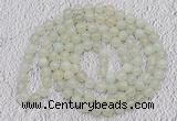 GMN12 Hand-knotted 8mm candy jade 108 beads mala necklaces