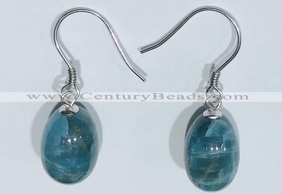 NGE415 10*14mm teardrop apatite earrings wholesale