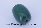 NGP707 16*19mm drum natural malachite gemstone pendant