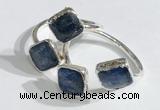 NGR1092 8mm square kyanite gemstone rings wholesale