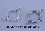 SSC209 5pcs 20mm 925 sterling silver spring rings clasps